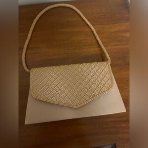 Champagne evening purse - Bijoux Terner